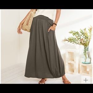 Garnet Hill Maxi Knit Skirt